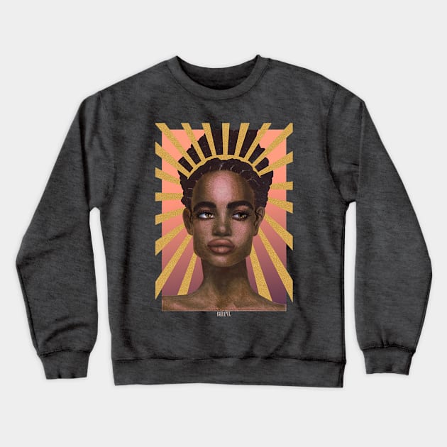 golden crown Crewneck Sweatshirt by Sharaful